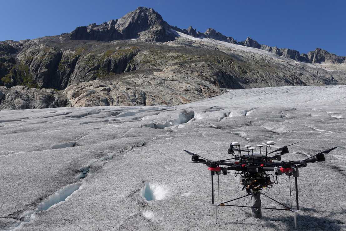 Enlarged view: glacier project