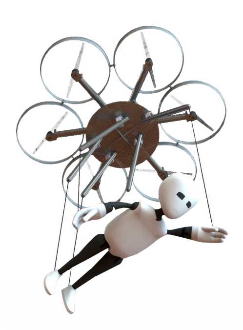 Enlarged view: PuppetCopter