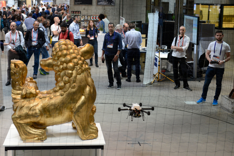 golden lion drone